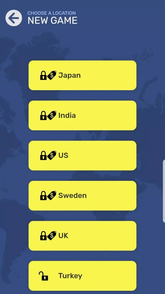 Map Quiz World Geography Screenshots