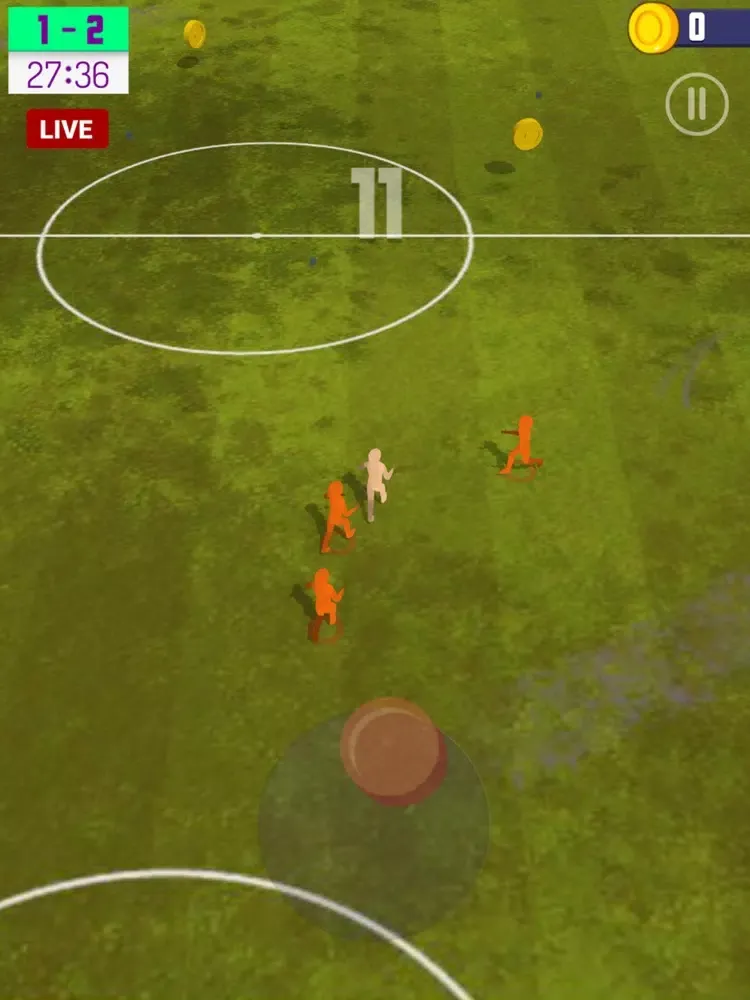 ภาพหน้าจอของ Hooligan Run 3D iPad 