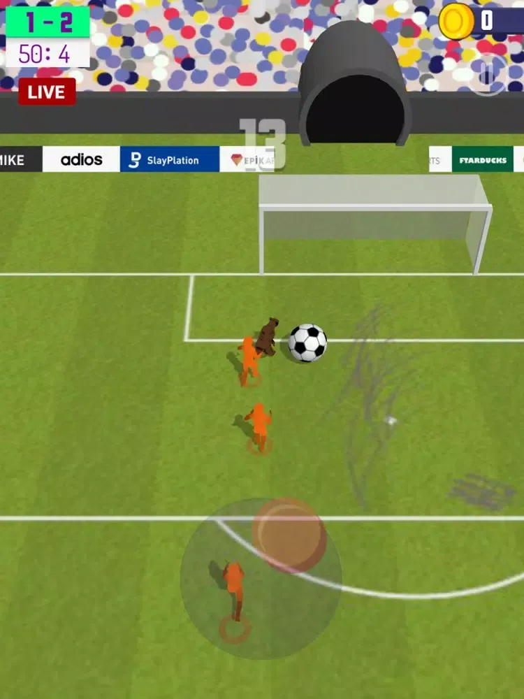 ภาพหน้าจอของ Hooligan Run 3D iPad 