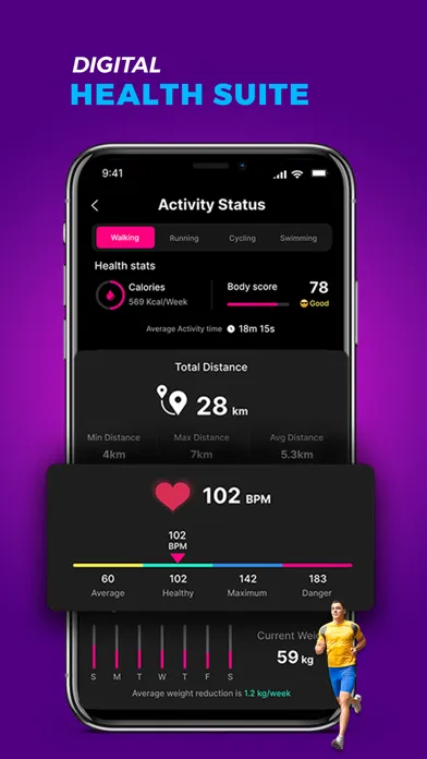 Ảnh chụp màn hình của FitMint Wear-Fitness DApp