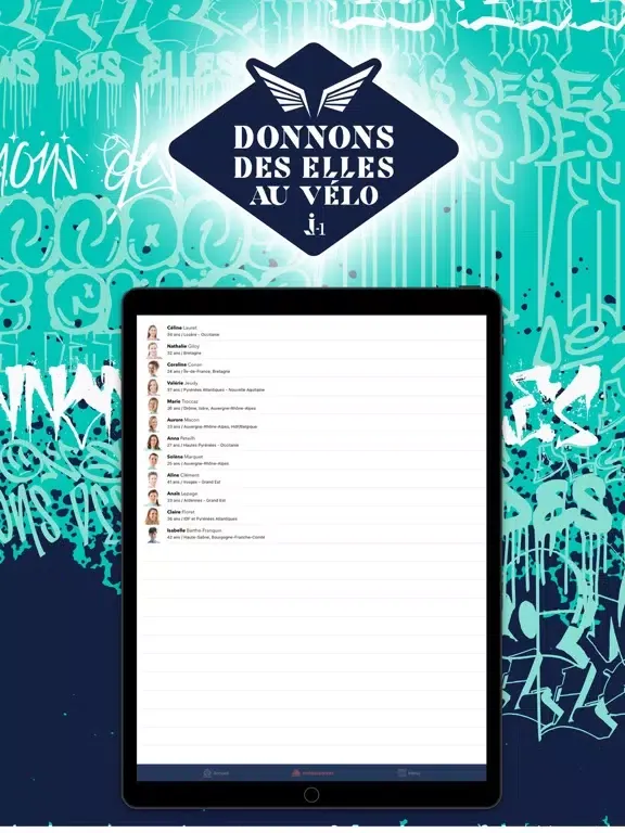 Скриншоты Donnons des Elles au Vélo iPad 