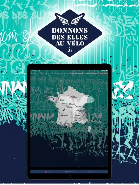 Скриншоты Donnons des Elles au Vélo iPad 