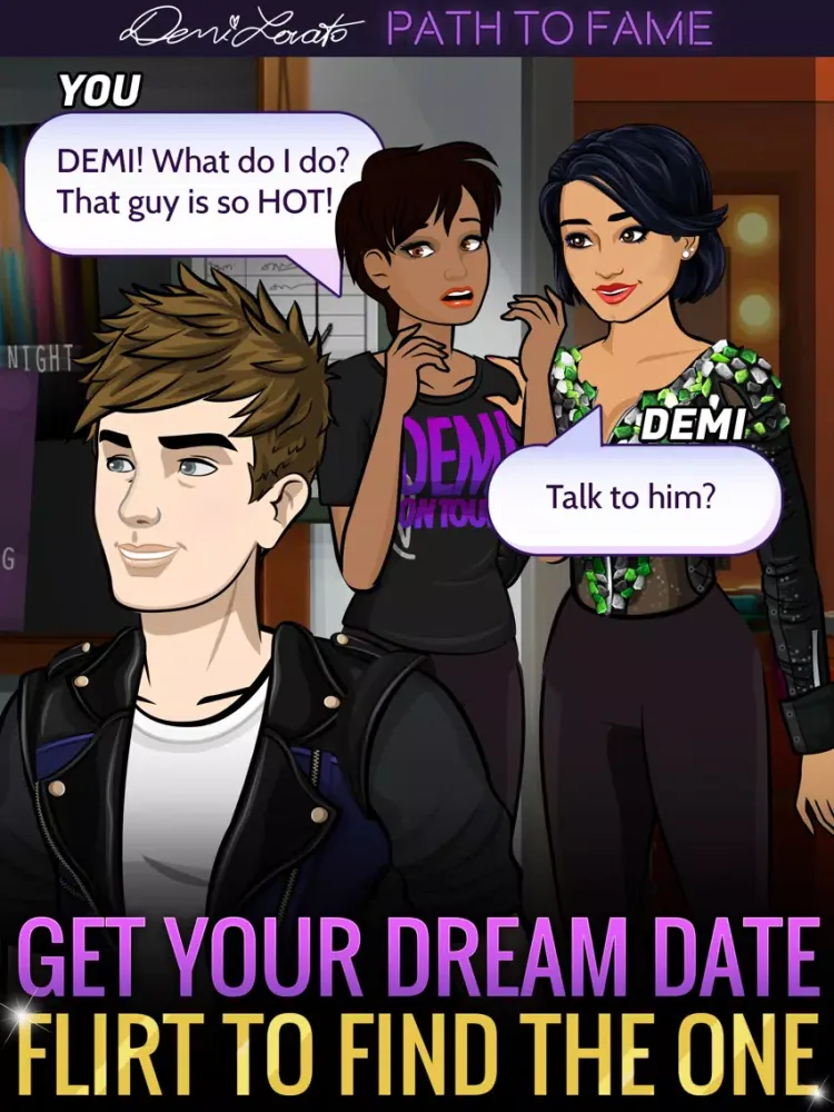 Capturas de pantalla de Demi Lovato: Path to Fame iPad 
