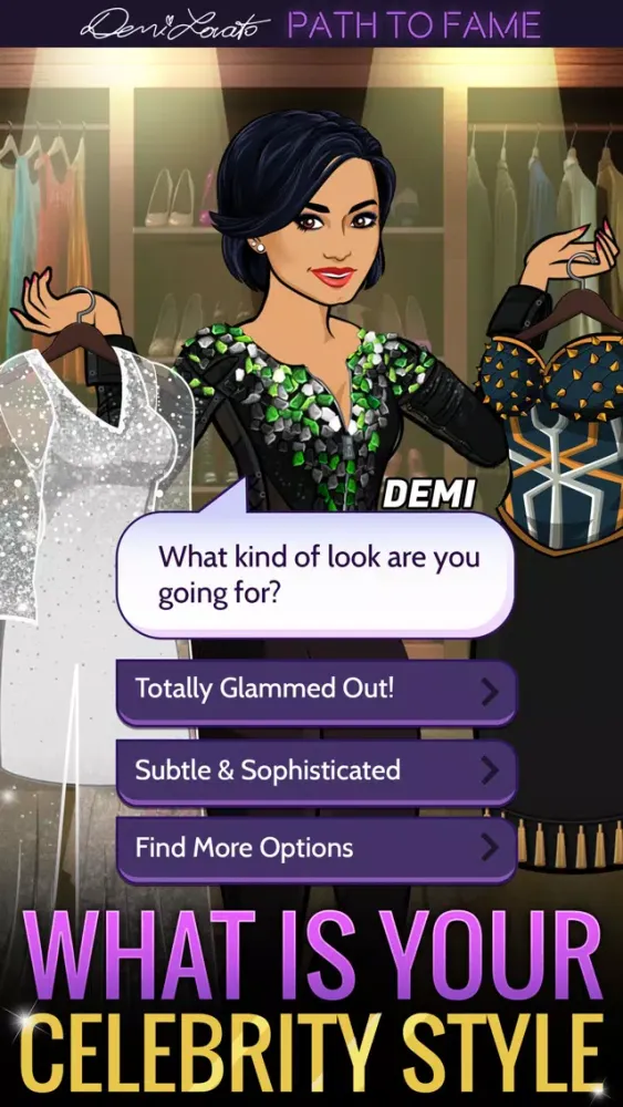 Capturas de pantalla de Demi Lovato: Path to Fame