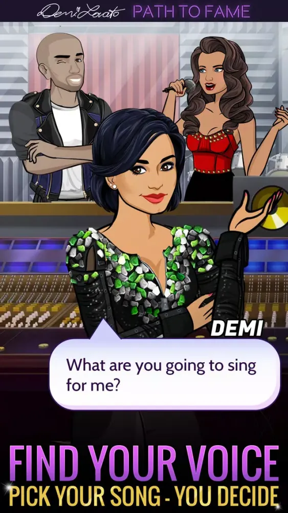 Capturas de pantalla de Demi Lovato: Path to Fame