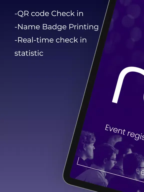 Скриншоты Reg checkin app iPad 