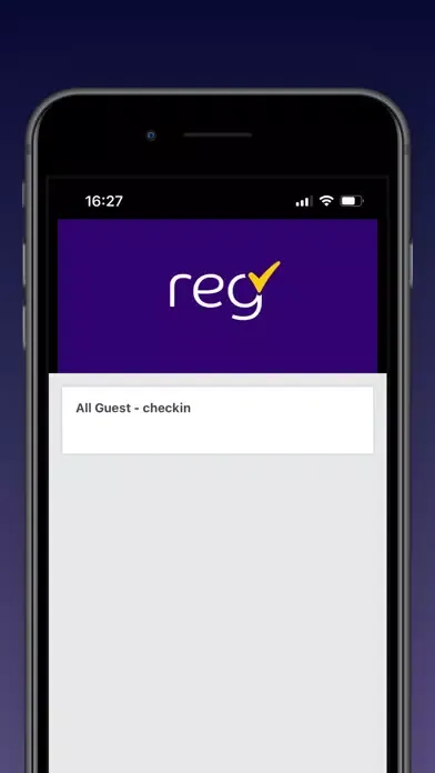 Скриншоты Reg checkin app