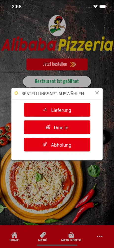 Alibaba Pizzeria Screenshots