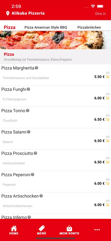 Alibaba Pizzeria Screenshots