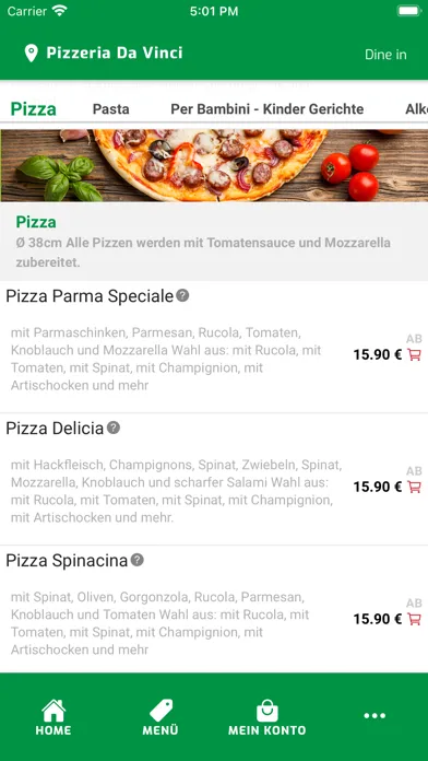 Скриншоты Pizzeria da Vinci Troisdorf