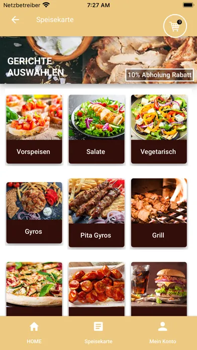 Zrzuty ekranu Gyros bei Mitsos