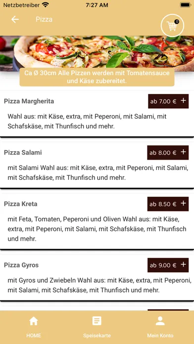 Zrzuty ekranu Gyros bei Mitsos