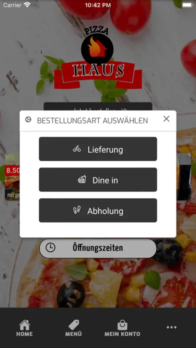 Zrzuty ekranu Pizzahaus - Herne