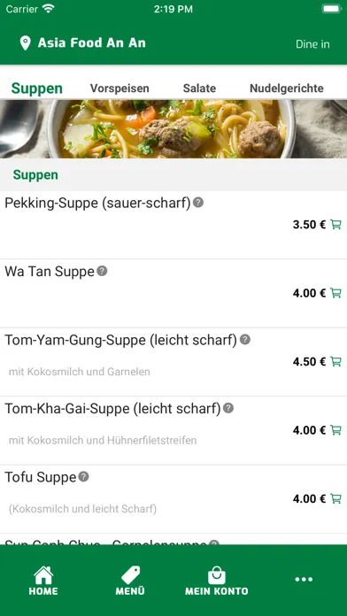 Captures d'écran de Asia Food An An
