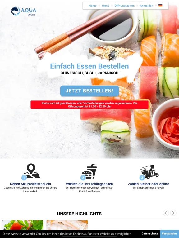 Screenshot di Aqua Sushi iPad 