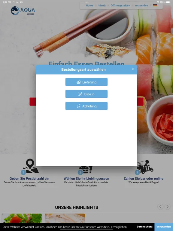 Screenshot di Aqua Sushi iPad 