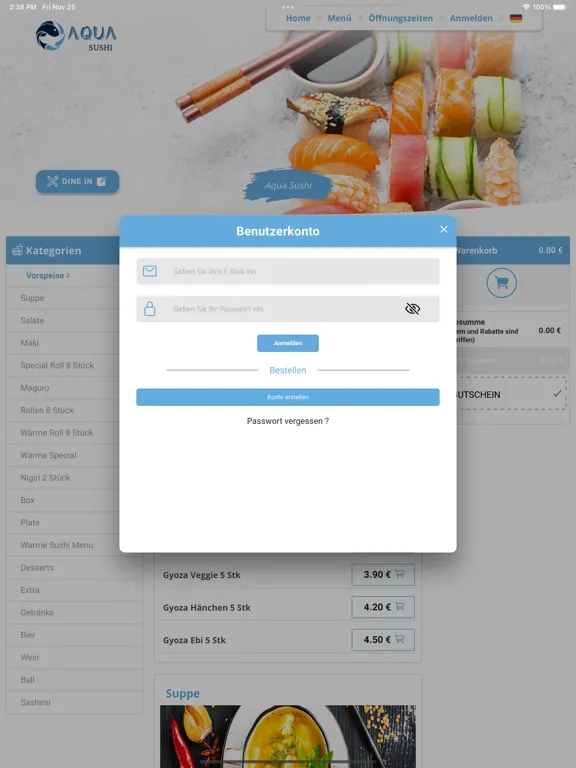Screenshot di Aqua Sushi iPad 