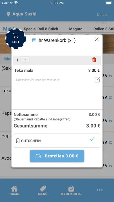Screenshot di Aqua Sushi