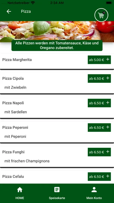 Zrzuty ekranu Bella Italia Pulheim