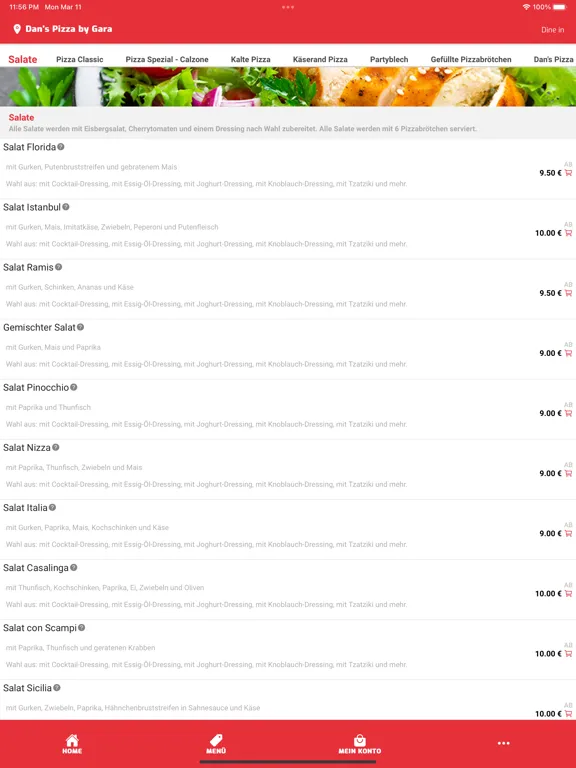 Скриншоты Dan's Pizza by Gara iPad 