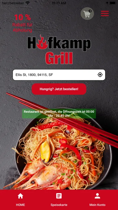 Screenshot di Hofkamp Pizzeria & Grill