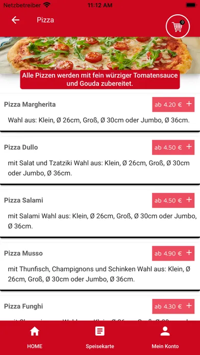 Screenshot di Hofkamp Pizzeria & Grill