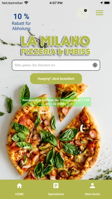 La Milano Pizzeria & Imbiss स्क्रीनशॉट