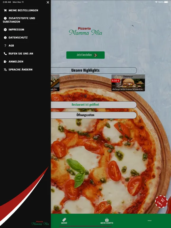 Pizzeria Mamma Mia Dortmund iPad  سکرین شاٹس