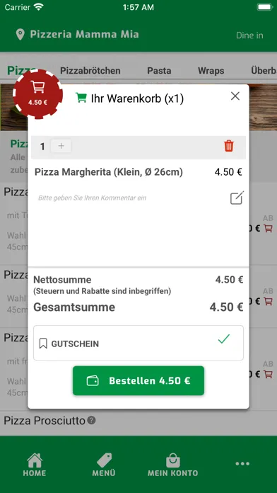 Pizzeria Mamma Mia Dortmund سکرین شاٹس