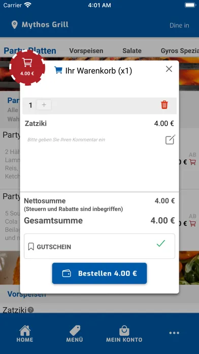 Mythos Grill Screenshots