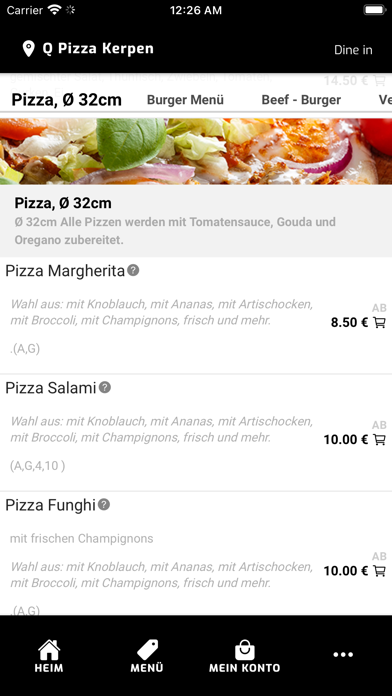 Q-Pizza Kerpen स्क्रीनशॉट