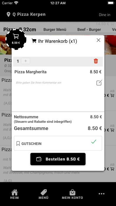 Q-Pizza Kerpen स्क्रीनशॉट