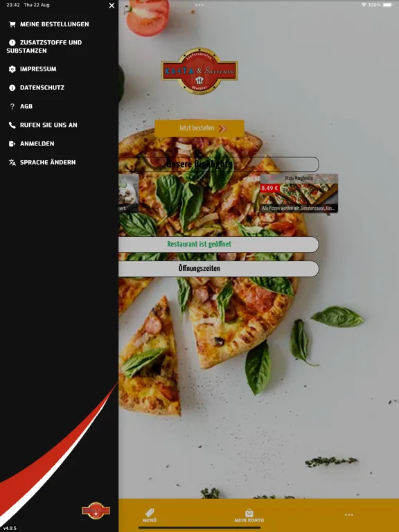 Kreta & Sorrento iPad  스크린샷