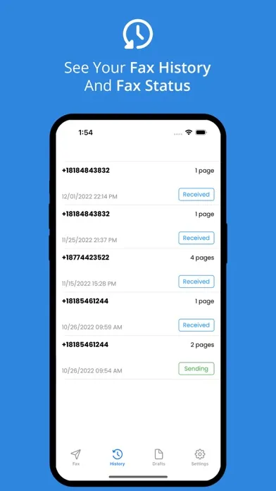 Safe Fax - Scan & Fax Fast应用截图