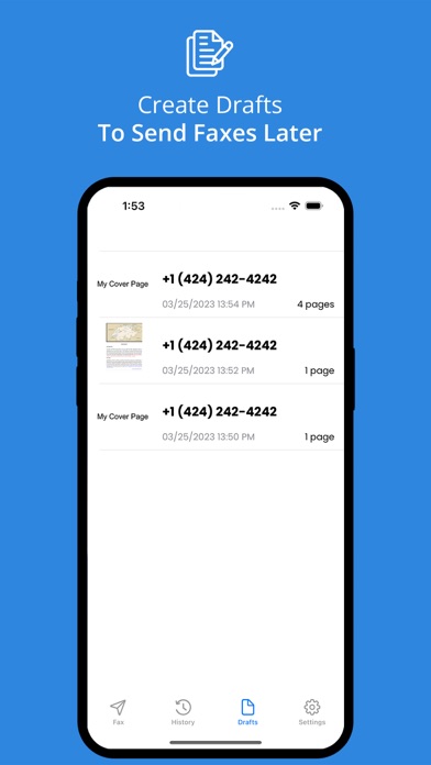 Safe Fax - Scan & Fax Fast應用截圖