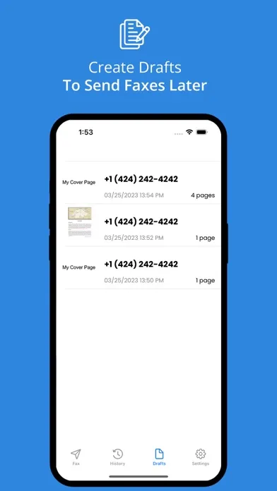 Safe Fax - Scan & Fax Fast应用截图
