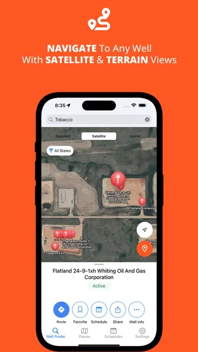 Petrix Maps Oilfield Navigator Screenshots