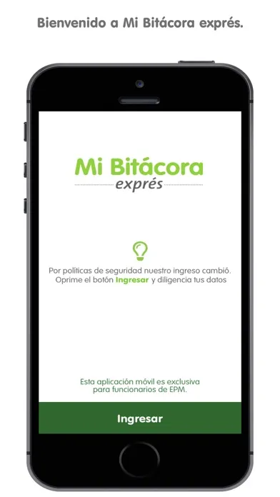 Capturas de tela do Mi Bitácora exprés