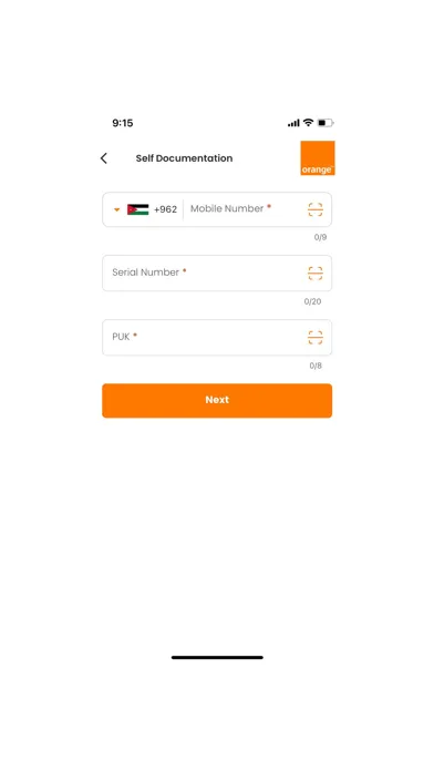 تصاویر Orange Sajelni eKYC