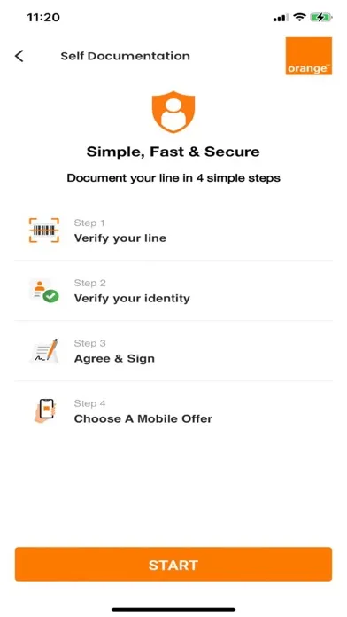 تصاویر Orange Sajelni eKYC