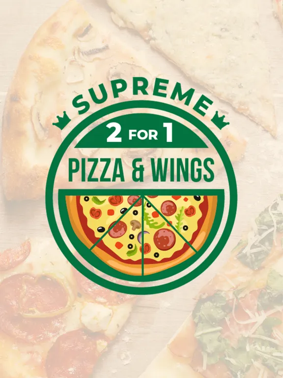 Supreme Pizza iPad  スクリーンショット