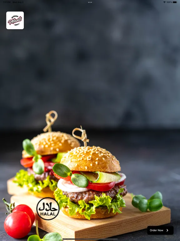 Burger Meats Grill Glasgow iPad  Screenshots