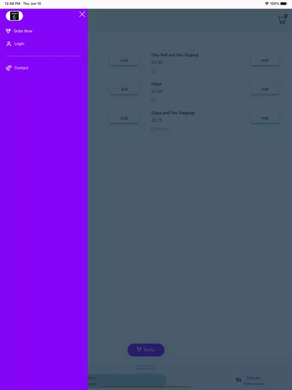 Hot Spot Fish Bar iPad  স্ক্রিনশট