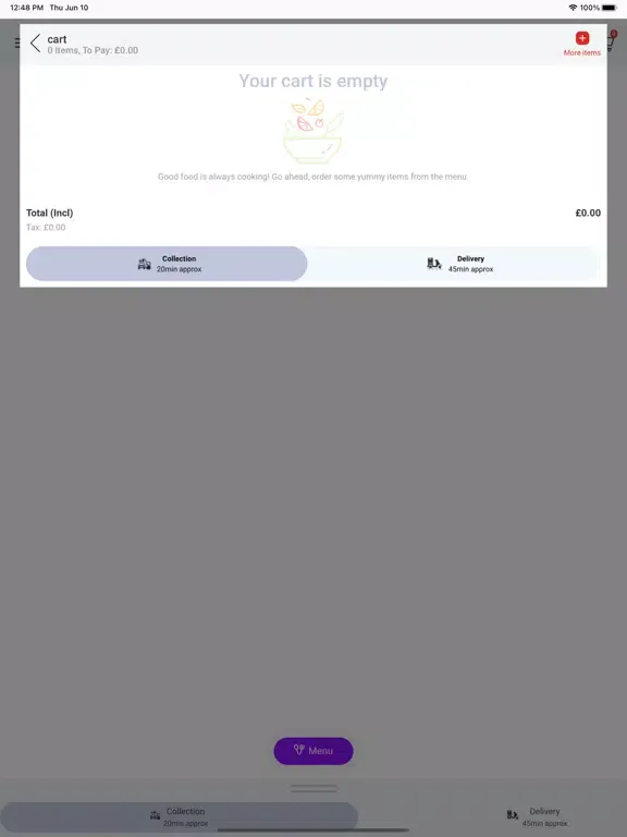 Hot Spot Fish Bar iPad 应用截图