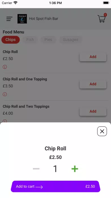 Hot Spot Fish Bar স্ক্রিনশট