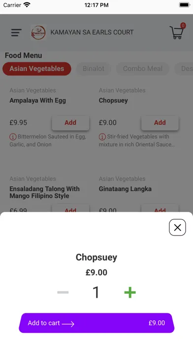 Ảnh chụp màn hình của Kamayan Sa Earl's Court