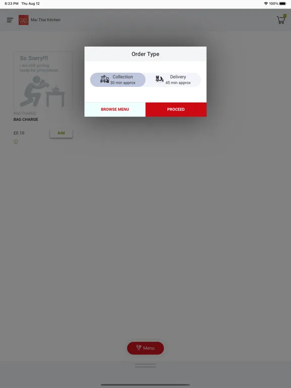Zrzuty ekranu Mai Thai iPad 