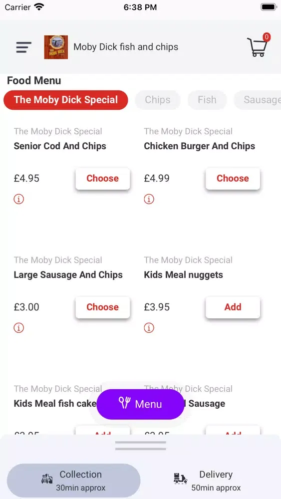 Moby Dick Fish and Chips Ekran Görüntüleri