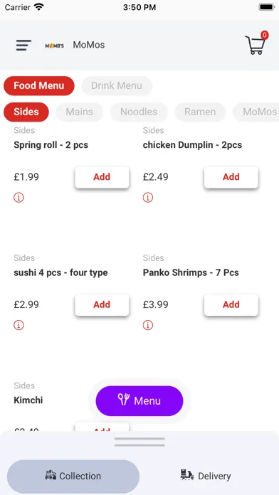MoMos سکرین شاٹس