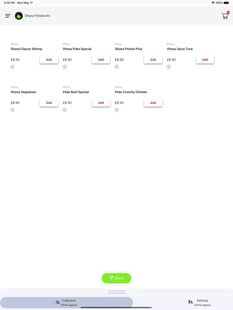 Capturas de pantalla de Ohana Pokebowls iPad 